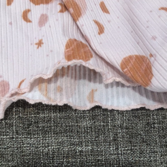 ribbed moon and yin yang long sleeve tshirt - Picture 2 of 4